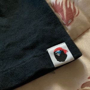 Baby milo black bape T-shirt